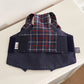 Check Ribbon Vest