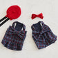 Check Ribbon Vest