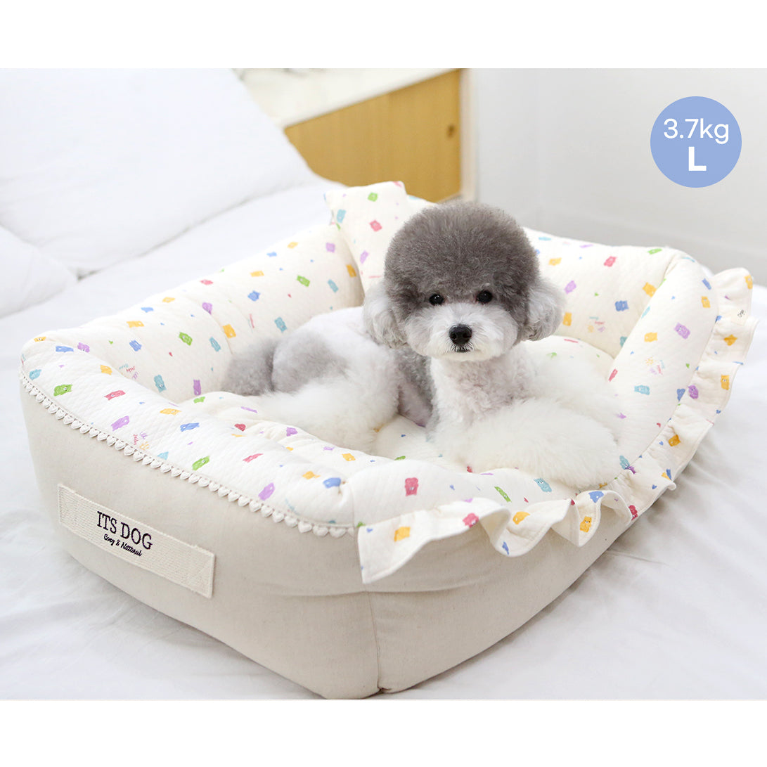 Jelly Bear Organic Cotton Bed