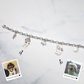 Charm Bracelet - with 2 Custom Pendants