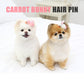 Carrot Bunny Hairpin