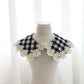Mini Daisy Check Cape