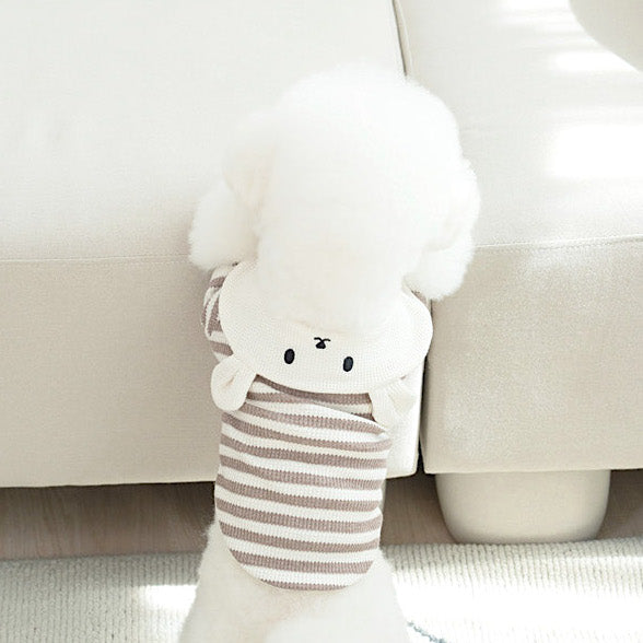 Waffle Bear Collar Tee