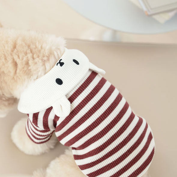 Waffle Bear Collar Tee